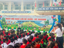 🔆🔆🔆NGÀY HỘI GIAO LƯU "BÉ KHỎE - BÉ NGOAN”  - NGÀY TOẢ SÁNG CỦA NHỮNG EM BÉ KHOẺ, NGOAN, TÀI NĂNG VÀ TỰ TIN 🌟🌟🌟