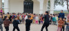 Vi deo trẻ khối 4 tuổi chơi trò chơi kéo co khi thăm chùa Ngô Đồng
